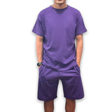 Purple Adult Short Set