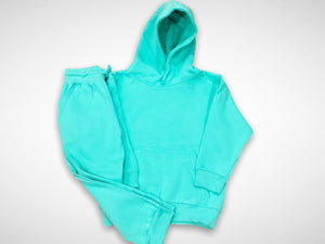 KIDS Mint Pull Over Sweat Suit
